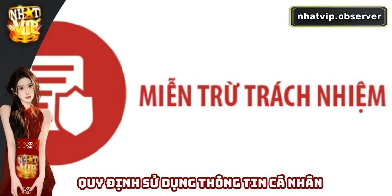 Quy định sử dụng thông tin cá nhân